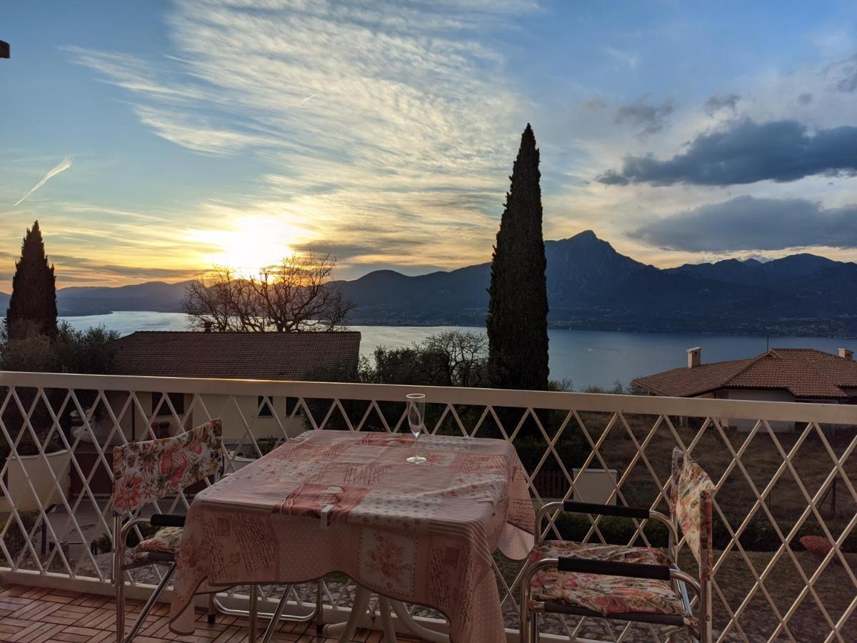 Apartament Garda Panoramic House Albisano Zewnętrze zdjęcie